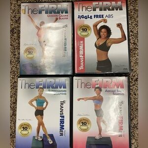 THE FIRM AND TURBO JAM WORKOUT CD'S. NEVER USED EXCEPT 1 Turbo Jam.